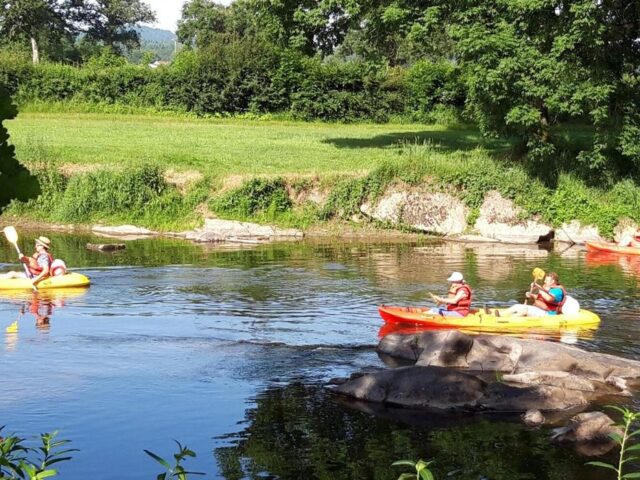 Location de canoë au camping des 2 Rives