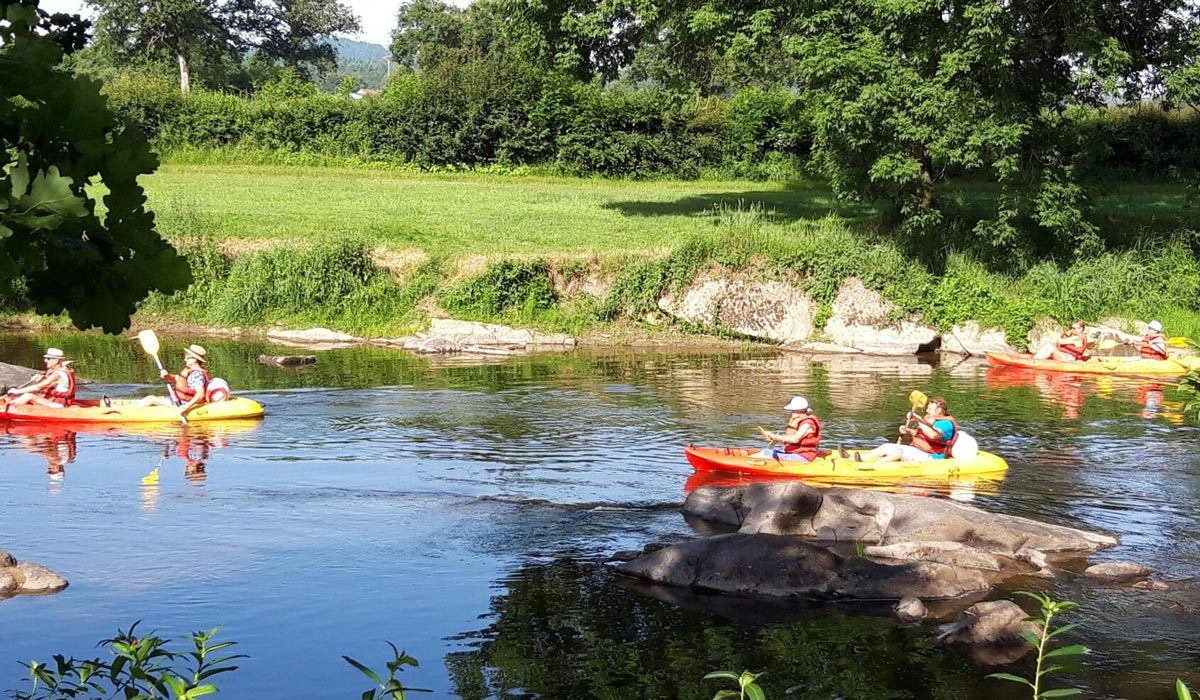 Location de canoë au camping des 2 Rives